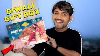 ₹1000 वाला दिवाली वाला गिफ्ट बॉक्स 😱 What Inside a Diwali Gift Box 🎁