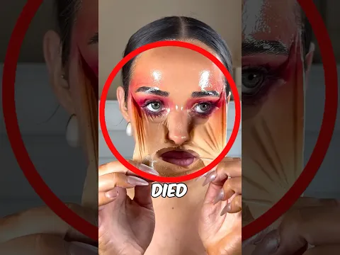 Her Face Is Peeling Off 😲