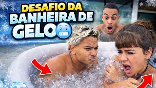 SUPEREI A BANHEIRA DE GELO DO CHRYS DIAS ❄️🥶🧊