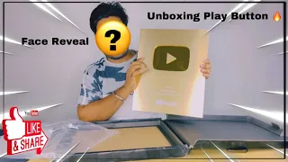 Youtube Golden Play Button Unboxing 😍~ Unboxing Video~ Youtube Creator's Award |