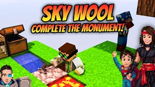 HELP US COMPLETE THE MINECRAFT MONUMENT! Minecraft Sky Wool