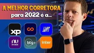 QUAL a MELHOR CORRETORA para investir em 2022? | XP, RICO, CLEAR, NUINVEST, BTG, BANCO INTER...