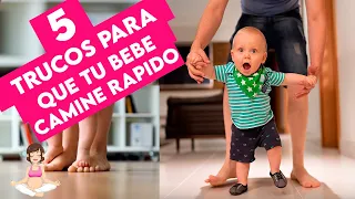 😱 5 TRUCOS para que tu bebé camine RAPIDO ✅ | 2022