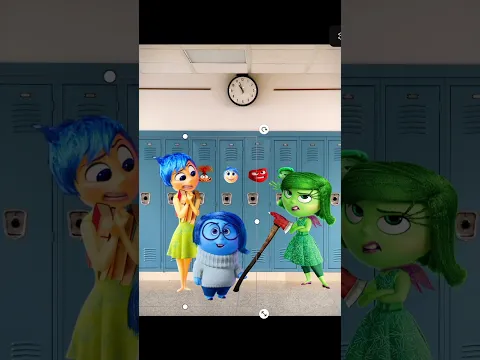💡 POV: Joy burned out the anger and fell in love💘 | Inside out 2 - #insideout2 #animation #insideout