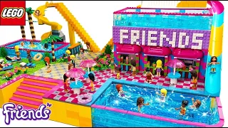 Relaxing Build - Lego Friends Water Park 2025 with Slide by Misty Brick.