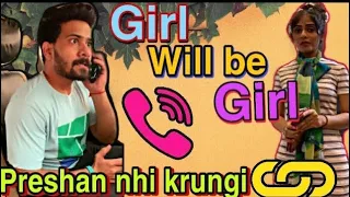 girl's will be girl @VarshaSinghRajput @neeteshpraliya #varshasinghrajput #gfbf #funnyvideo