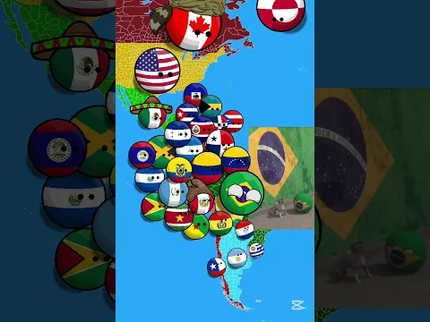 BRASIL🇧🇷 #countryballs #polandball #humor #brasil
