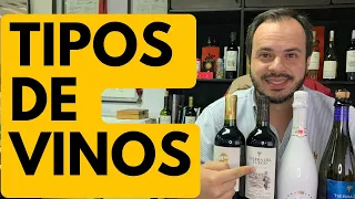 🍷 Tipos de VINOS🍷