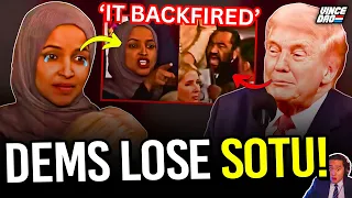 Ilhan Omar Left IN TEARS After Democrat Protest Stunt Totally Fails at Trump State of the Union