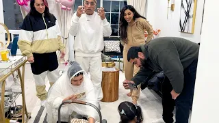 FAMILY MEETS OUR NEWBORN BABY I The Zaid Family