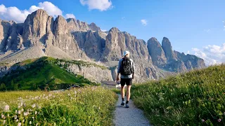 Alta Via 2 - Hiking 5 Days Alone in the Dolomites, Italy