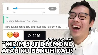 KRONOLOGI CHAT BOCIL FF YANG LAGI VIRAL!!! NGAKAK BANGETTT😂 WKWKWK