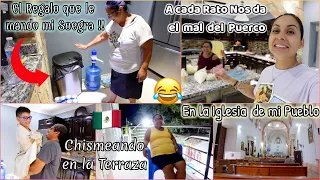 Mi amá no me quiere ni Hablar😂🐷+ Le encanto el regalo🎁+ Estrenando Terraza juntos-♡IsabelVlogs♡