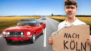 Wer schafft zuerst 500km ohne Handy & Geld?