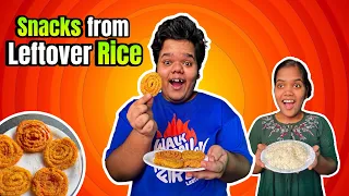 Snacks from Leftover Rice