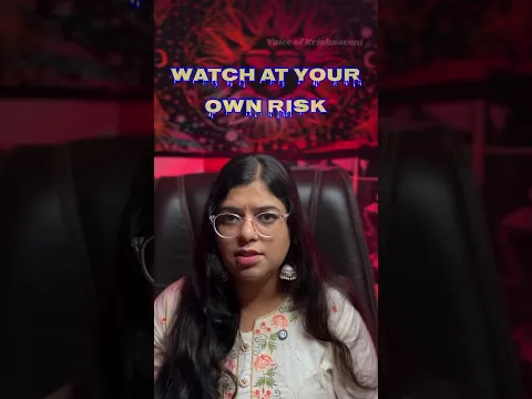 👑Topic 186:"Watch at ur own risk"😳 #voiceofkrishnaveni #horrorstories