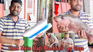 Fishing hook 🪝 Bada machhali pakad liya  🤯😱 Fishing In the river || 