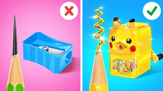 TRUQUES DE ARTE Fáceis & Divertidos || Batalha de Desenho Rico x Sem Grana, por 123 GO! CHALLENGE