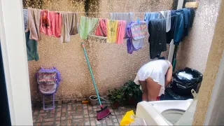 Trevo/muita chuva por aqui