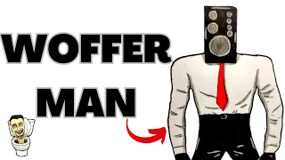 Cómo DIBUJAR a🔉WOFFER MAN 🚽(Skibidi Toilet) How to DRAW WOFFER MAN  from SKIBIDI TOILET