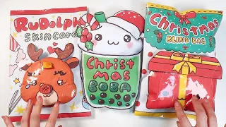 🎄Christmas special Blind bags unboxing l ASMR