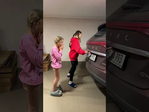 Tati a pățit-o 😱Trunk Challenge#jasminashow#shorts