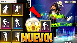 7 NUEVOS EMOTES QUE LLEGAN EN LA NUEVA ACTUALIZACIÓN DE FREE FIRE! EMOTE QUE SE VIENEN NOVEDADES