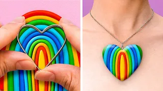 35 Lovely Polymer Clay Crafts You'll Want to Repeat || Amazing Jewelry Ideas to Look Stylish!