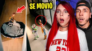 JUGUETES CAPTADOS MOVIENDOSE EN CAMARA😨​ *Toy Story*