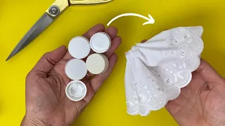 Faço Isso e Vendo Rápido! Super Ideia de Reciclagem com Tampa de Pote de Plástico Diy