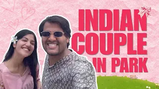 Indian couple in park | The Asstag | Mugdha Agrawal