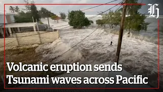 Tonga hit by Tsunami from nearby violent volcanic eruption | nzherald.co.nz