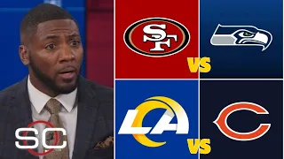 ESPN breaksdown to NFC Divisional Round after 49ers eliminate Eagles to face Seahawks, Bears vs Rams