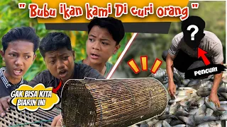 BUBU IKAN KAMI DI CURI ORANG 😱 #wakmi #mencariikan #videolucu #sketsakomedi #drama #lucu  