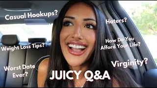 JUICY Q&A: Let’s spill the tea (virginity, hookup culture, upgrading men, haters, worst date ever)