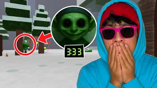 Jugué a 99 Noches en el bosque en NAVIDAD a las 3:33 AM (TERROR)