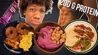Full Day of Eating for Fat Loss! (200 g protein)