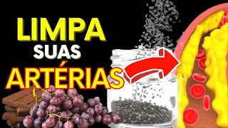 10 INCRÍVEIS ALIMENTOS QUE LIMPAM seus VASOS SANGUÍNEOS | MELHORA A CIRCULAÇÃO (E OS 5 PROIBIDOS)