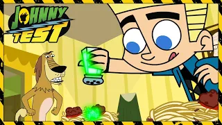 Johnny com chance de bolo de carne | Johnny Test | Desenho animado para crianças