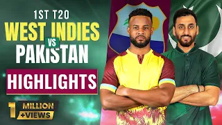 Saim Ayub stars in the opener! | West Indies vs Pakistan | 1st T20 | Full Match Highlights | tapmad