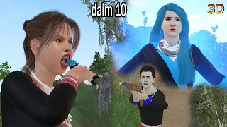 nkauj ruam thiab koob tsheej hmong Animation 3d daim part 10