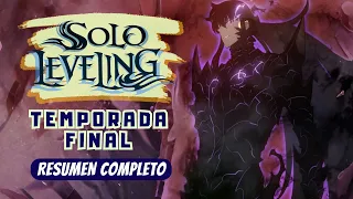 SOLO LEVELING TEMPORADA 5 | SUNG JIN WOO vs TODOS LOS MONARCAS |  RESUMEN COMPLETO