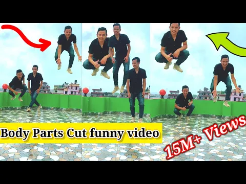 14 June Moj newtrend! body parts cut funny vfx magic video! viral magic video! kinemaster magic