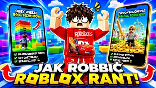 Jak robić filmy typu Roblox Rant (2025)