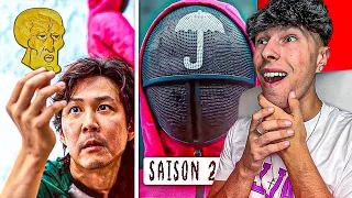 JE RÉAGIS AU PIRES TIKTOK SQUID GAME ! (WTF)