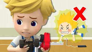 Don't Overload the Outlet│Best Daily life Safety Series🚑│Kids Cartoons│Robocar POLI TV