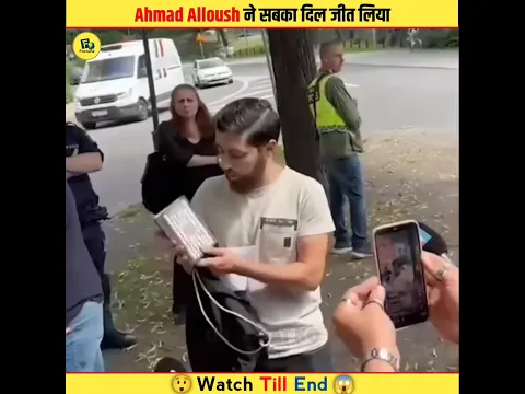 Ahmad Alloush ने सबका दिल जीत लिया 😱| Sweden Quran Burning #shorts