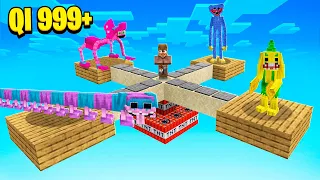 Testei a INTELIGÊNCIA dos MOBS DO POPPY PLAYTIME no MINECRAFT...
