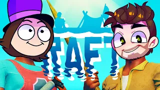Zombey & Kedos spielen Raft