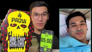 세상에서 제일 매운 과자 원칩🔥🤒!친구들은 절대 먹지마 형처럼 병원에 갈수도 있어 원칩챌린지 먹방🔥🤒